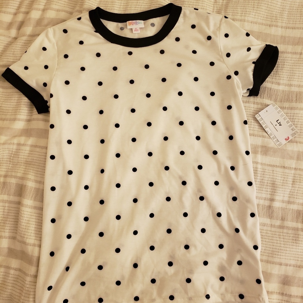 Lularoe small polka dot liv